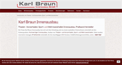 Desktop Screenshot of karl-braun-innenausbau.de